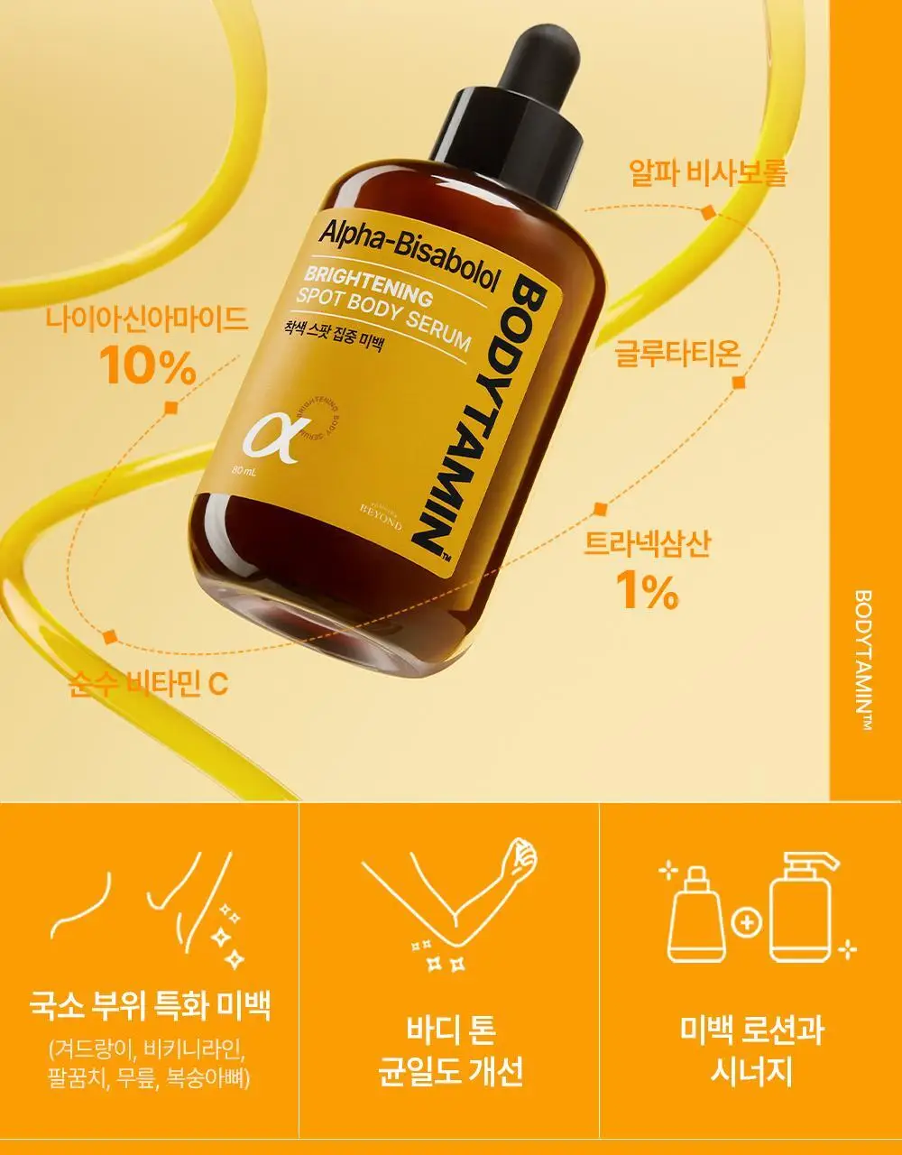 [NEW] 비욘드 바디타민 알파 브라이트닝 스팟 바디 세럼 80ml 상세페이지 12